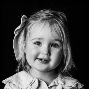 Portretfoto van een meisje